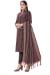 Picture of Gorgeous Cotton Dim Gray Straight Cut Salwar Kameez