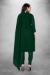 Picture of Georgette Dark Green Straight Cut Salwar Kameez