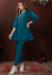 Picture of Sublime Cotton Navy Blue Readymade Salwar Kameez