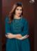 Picture of Sublime Cotton Navy Blue Readymade Salwar Kameez