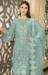 Picture of Georgette Dark Sea Green Straight Cut Salwar Kameez