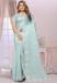 Picture of Beauteous Chiffon Dark Sea Green Saree