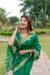 Picture of Enticing Linen Teal Saree