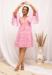 Picture of Sublime Cotton & Georgette Pink Kurtis And Tunic