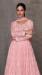 Picture of Beautiful Georgette Light Pink Anarkali Salwar Kameez