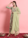 Picture of Rayon & Georgette Tan Readymade Salwar Kameez