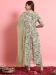 Picture of Rayon & Georgette Tan Readymade Salwar Kameez