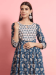 Picture of Rayon Dark Slate Blue Readymade Salwar Kameez