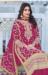 Picture of Chiffon & Silk Pink Straight Cut Salwar Kameez