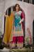 Picture of Marvelous Chiffon Dark Cyan Readymade Salwar Kameez