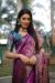 Picture of Resplendent Silk Pale Violet Red Saree