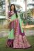 Picture of Well Formed Silk Dark Sea Green Saree