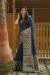 Picture of Ravishing Silk Navy Blue Saree