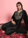 Picture of Exquisite Silk Black Readymade Salwar Kameez