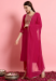 Picture of Ravishing Silk Deep Pink Readymade Salwar Kameez