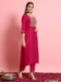 Picture of Ravishing Silk Deep Pink Readymade Salwar Kameez