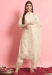 Picture of Exquisite Silk Beige Readymade Salwar Kameez