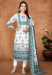 Picture of Delightful Chiffon Off White Readymade Salwar Kameez