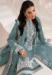 Picture of Georgette Slate Grey Straight Cut Salwar Kameez