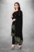 Picture of Taking Georgette Black Straight Cut Salwar Kameez