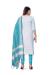 Picture of Cotton Light Steel Blue Straight Cut Salwar Kameez