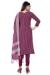 Picture of Wonderful Cotton Dim Gray Straight Cut Salwar Kameez