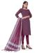 Picture of Wonderful Cotton Dim Gray Straight Cut Salwar Kameez