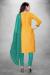 Picture of Beauteous Cotton Golden Rod Straight Cut Salwar Kameez