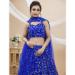 Picture of Amazing Georgette Dark Slate Blue Lehenga Choli