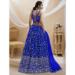 Picture of Amazing Georgette Dark Slate Blue Lehenga Choli