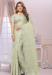 Picture of Beautiful Organza Off White Saree