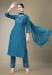 Picture of Marvelous Cotton Sea Green Readymade Salwar Kameez