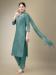 Picture of Ravishing Cotton Cadet Blue Readymade Salwar Kameez