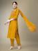 Picture of Alluring Cotton Golden Rod Readymade Salwar Kameez