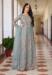 Picture of Beautiful Net Dark Grey Anarkali Salwar Kameez