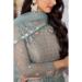 Picture of Beautiful Net Dark Grey Anarkali Salwar Kameez