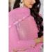 Picture of Wonderful Net Plum Anarkali Salwar Kameez