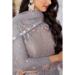 Picture of Elegant Net Dark Grey Anarkali Salwar Kameez