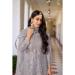 Picture of Elegant Net Dark Grey Anarkali Salwar Kameez