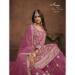 Picture of Georgette Indian Red Straight Cut Salwar Kameez