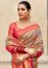 Picture of Gorgeous Silk Rosy Brown Saree