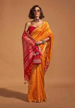 Picture of Enticing Silk Chocolate Saree