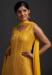 Picture of Pretty Georgette Yellow Readymade Salwar Kameez