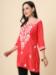 Picture of Resplendent Rayon Crimson Kurtis & Tunic