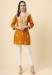 Picture of Lovely Rayon Dark Golden Rod Kurtis & Tunic