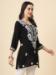 Picture of Fascinating Rayon Black Kurtis & Tunic