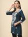 Picture of Nice Rayon Dark Slate Grey Kurtis & Tunic