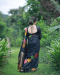 Picture of Amazing Silk Black Saree