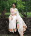 Picture of Gorgeous Silk Off White Saree