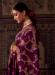 Picture of Excellent Crepe & Silk Purple Saree